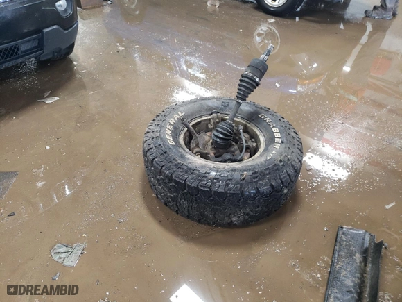 2008 Hummer H3 SUV with VIN 5GTEN13E688146719, listed as a Copart auction lot 50025055 with 258,958 mi miles and Salvage Title. Bid and sale history available at carsss.com. Image 12.