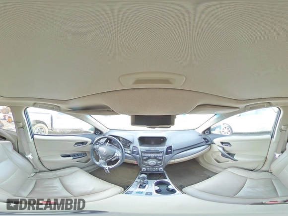 2014 Acura RDX Tech Pkg with VIN 5J8TB3H53EL002695, listed as a Copart auction lot 46033125 with 186,300 mi miles and Salvage Title. Bid and sale history available at carsss.com. Image 14.