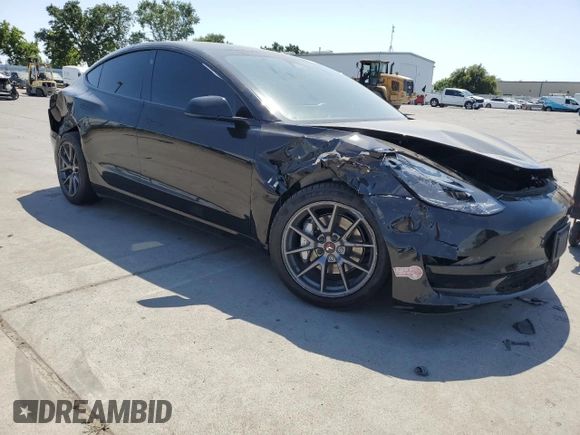 2023 Tesla Model 3 z VIN 5YJ3E1EA9PF665321, wystawiony jako Copart lot #59938995 z przebiegiem 60 679 mil mil oraz Szkoda całkowita • Salvage title. Historia ofert i sprzedaży dostępna na DreamBid. Obrazek 4.