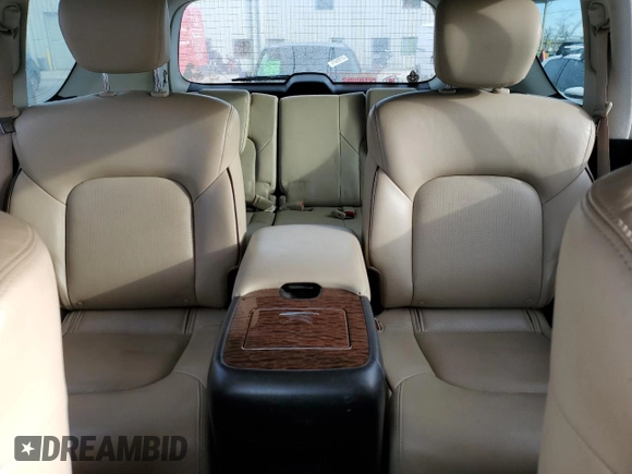 2017 Nissan Armada Platinum with VIN JN8AY2NE7H9703152, listed as a Copart auction lot 46479295 with 172,895 mi miles and Salvage Title. Bid and sale history available at carsss.com. Image 10.