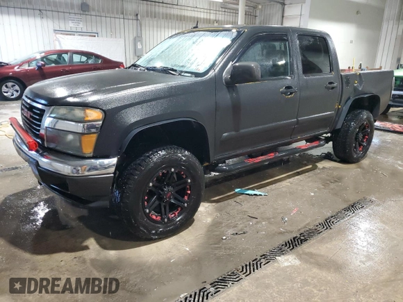 2007 GMC Canyon SLE2 with VIN 1GTDT13E378189342, listed as a Copart auction lot 88056965 with 225,915 mi miles and Salvage Title. Bid and sale history available at carsss.com. Image 1.