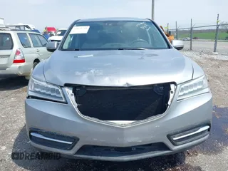 2016 Acura MDX w/Tech with VIN 5FRYD4H47GB039491, listed as a IAAI auction lot 42025711 with 124,491 mi miles. Bid and sale history available at carsss.com. Image 12.