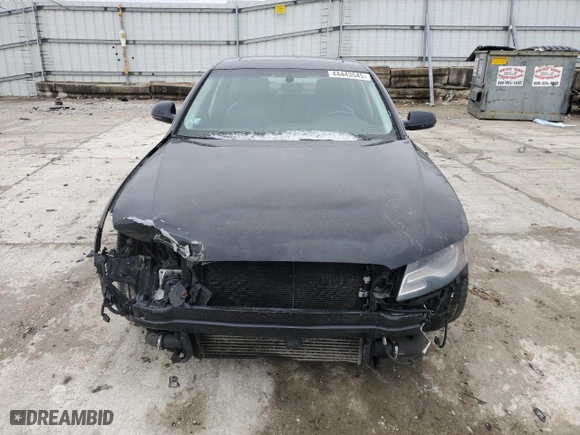 2012 Audi A4 2.0T Premium Plus with VIN WAUFFAFL3CN008503, listed as a Copart auction lot 44443545 with 0 mi miles and Salvage Title. Bid and sale history available at carsss.com. Image 5.
