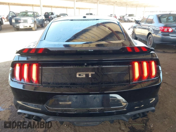 2019 Ford Mustang GT with VIN 1FA6P8CF4K5120688, listed as a IAAI auction lot 42268585 with 97,505 mi miles and . Bid and sale history available at DreamBid. Image 17.