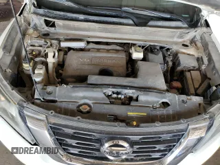 2019 Nissan Pathfinder SL with VIN 5N1DR2MN7KC624318, listed as a Copart auction lot 58071885 with 123,815 mi miles and Clean title. Bid and sale history available at DreamBid. Image 12.