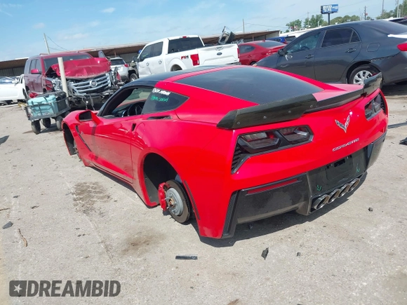 2014 Chevrolet Corvette 1LT with VIN 1G1YB2D74E5103280, listed as a IAAI auction lot 42034472 with 72,386 mi miles and . Bid and sale history available at DreamBid. Image 3.