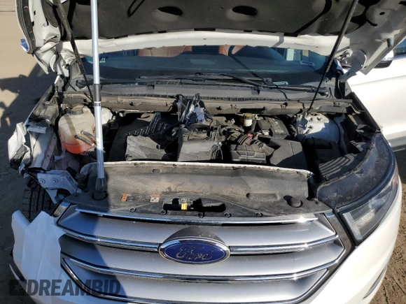 2017 Ford Edge Titanium with VIN 2FMPK4K81HBC43874, listed as a Copart auction lot 47468535 with 91,585 mi miles and Salvage Title. Bid and sale history available at carsss.com. Image 12.