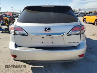 2015 Lexus RX 450h with VIN 2T2ZB1BA6FC002813, listed as a Copart auction lot 50337565 with 107,365 mi miles and Salvage Title. Bid and sale history available at DreamBid. Image 6.