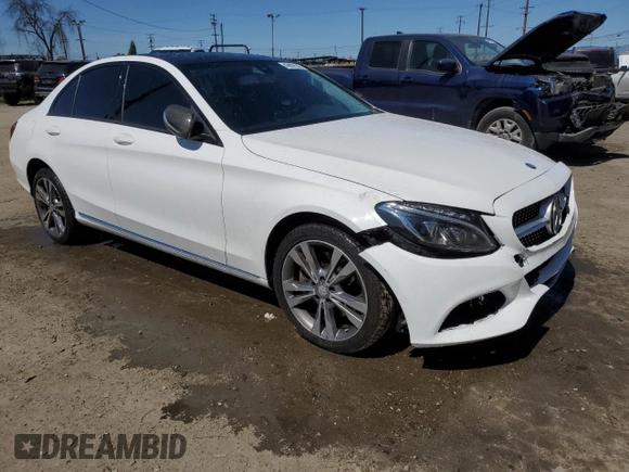 2015 Mercedes-Benz C 300 Luxury with VIN 55SWF4KB6FU022379, listed as a Copart auction lot 49899215 with 107,168 mi miles and Salvage Title. Bid and sale history available at DreamBid. Image 4.
