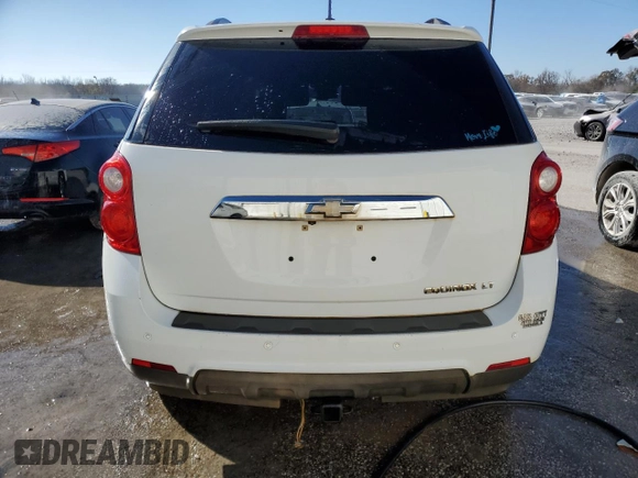 2015 Chevrolet Equinox LT with VIN 2GNALCEK1F6255058, listed as a Copart auction lot 82696964 with 105,616 mi miles and Salvage Title. Bid and sale history available at DreamBid. Image 6.