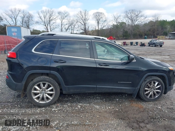 2014 Jeep Cherokee Limited with VIN 1C4PJLDB2EW173791, listed as a IAAI auction lot 41505223 with 167,848 mi miles. Bid and sale history available at carsss.com. Image 13.