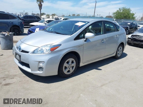 2010 Toyota Prius II with VIN JTDKN3DU9A0099251, listed as a IAAI auction lot 41959602 with 137,853 mi miles. Bid and sale history available at carsss.com. Image 17.