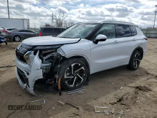 2023 Mitsubishi Outlander SEL z VIN JA4J4VA89PZ038207, wystawiony jako Copart lot #50467805 z przebiegiem 16 646 mil mil oraz Nie do naprawy • Non repairable. Historia ofert i sprzedaży dostępna na DreamBid. Obrazek 1.