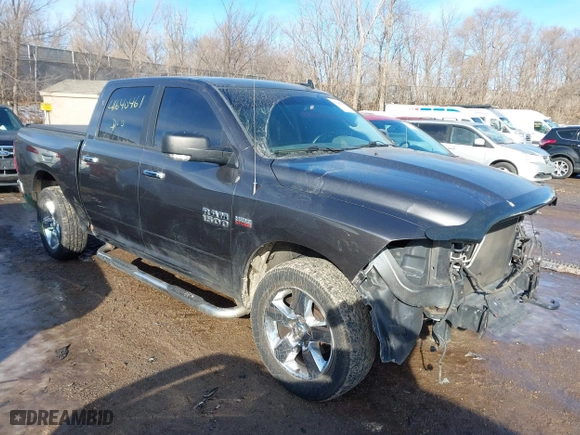2017 Ram 1500 Big Horn with VIN 3C6RR7LT4HG714708, listed as a IAAI auction lot 41640461 with 101,681 mi miles. Bid and sale history available at carsss.com. Image 1.