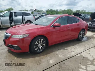 2017 Acura TLX with VIN 19UUB1F33HA004750, listed as a Copart auction lot 55268915 with 124,786 mi miles and Salvage title. Bid and sale history available at DreamBid. Image 1.