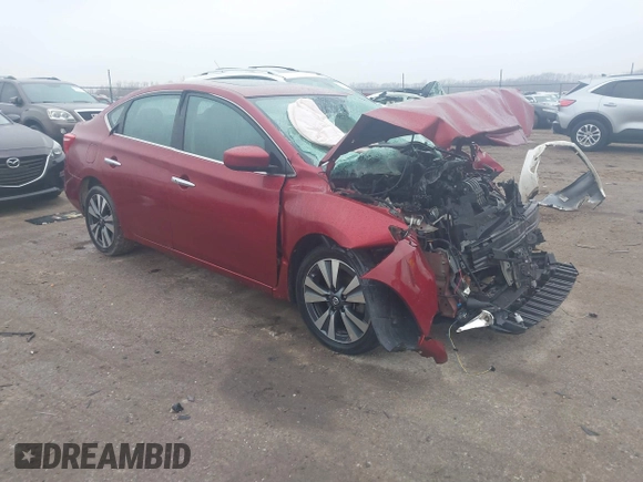 2019 Nissan Sentra S z VIN 3N1AB7AP7KY256134, wystawiony jako IAAI lot #41512289 z przebiegiem Nie podano mil oraz . Historia ofert i sprzedaży dostępna na DreamBid. Obrazek 1.