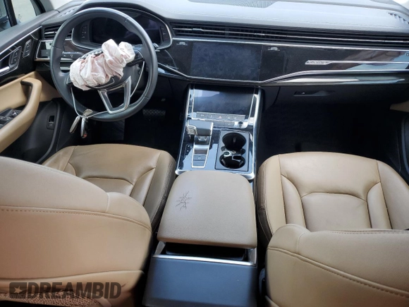 2023 Audi Q7 Premium with VIN WA1AXBF74PD017509, listed as a Copart auction lot 55664525 with 89,124 mi miles and Non repairable. Bid and sale history available at DreamBid. Image 8.