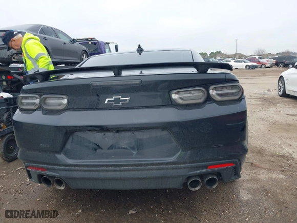 2019 Chevrolet Camaro 1SS with VIN 1G1FF1R70K0159224, listed as a IAAI auction lot 41650633 with 1 mi miles. Bid and sale history available at carsss.com. Image 16.