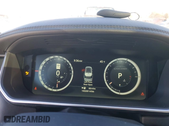 2017 Land Rover Range Rover with VIN SALGS5FE8HA337216, listed as a Copart auction lot 85522694 with 145,269 mi miles and Salvage title. Bid and sale history available at DreamBid. Image 9.
