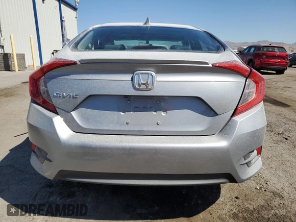 2017 Honda Civic Sedan EX-L with VIN 2HGFC1F7XHH644352, listed as a Copart auction lot 67604814 with 56,972 mi miles and Salvage Title. Bid and sale history available at carsss.com. Image 6.