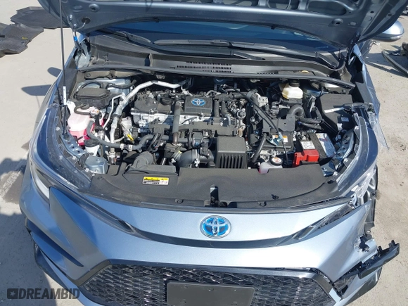 2024 Toyota Corolla Hybrid LE with VIN JTDBCMFE7RJ023311, listed as a IAAI auction lot 42051893 with 18,607 mi miles. Bid and sale history available at carsss.com. Image 10.