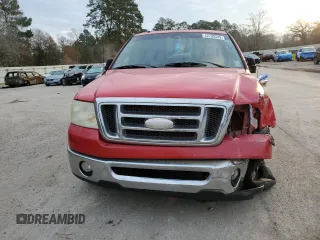 2008 Ford F-150 XL with VIN 1FTRW12W58FA13770, listed as a Copart auction lot 42799545 with 2,470,615 mi miles and Salvage Title. Bid and sale history available at carsss.com. Image 5.