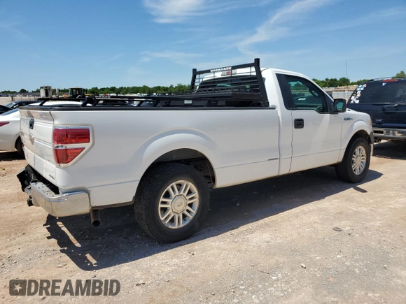 2011 Ford F-150 XL with VIN 1FTNF1CF2BKD62980, listed as a Copart auction lot 54854855 with 257,233 mi miles and Salvage title. Bid and sale history available at DreamBid. Image 3.