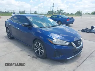 2021 Nissan Maxima SV z VIN 1N4AA6CV2MC511005, wystawiony jako IAAI lot #42386750 z przebiegiem 53 789 mil mil oraz . Historia ofert i sprzedaży dostępna na DreamBid. Obrazek 1.
