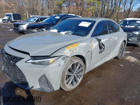 2024 Lexus IS with VIN JTHBZ1E21R5036230, listed as a IAAI auction lot 41514738 with 4,861 mi miles. Bid and sale history available at carsss.com. Image 17.