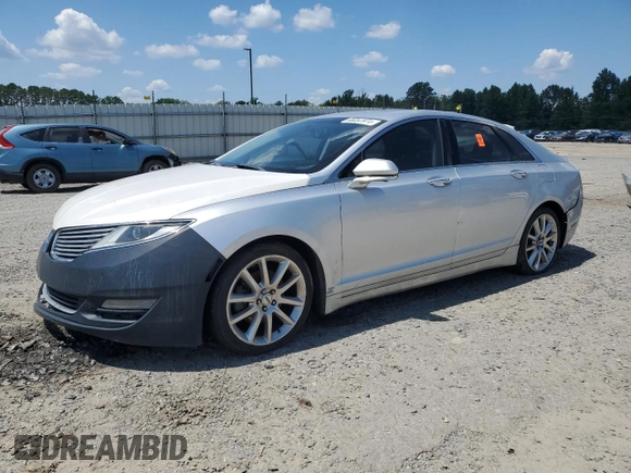 2014 Lincoln MKZ with VIN 3LN6L2GKXER822019, listed as a Copart auction lot 66097974 with 249,129 mi miles and Salvage Title. Bid and sale history available at DreamBid. Image 1.