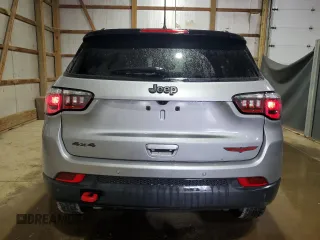 2024 Jeep Compass Trailhawk with VIN 3C4NJDDN4RT597363, listed as a Copart auction lot 63649245 with 42,808 mi miles and Clean title. Bid and sale history available at DreamBid. Image 6.