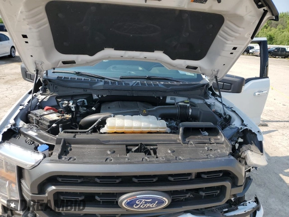 2023 Ford F-150 XL with VIN 1FTFW1E81PFA70563, listed as a Copart auction lot 60440685 with 31,198 mi miles and Salvage title. Bid and sale history available at DreamBid. Image 11.