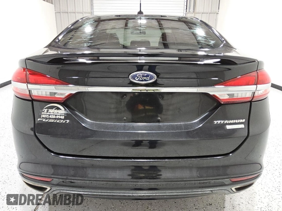 2017 Ford Fusion Titanium with VIN 3FA6P0K95HR108021, listed as a Copart auction lot 59874005 with 105,753 mi miles and Clean title. Bid and sale history available at DreamBid. Image 6.
