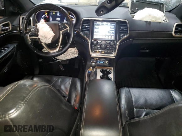 2017 Jeep Grand Cherokee Limited 75th Anniversary with VIN 1C4RJFBG7HC942963, listed as a Copart auction lot 86825454 with 169,227 mi miles and Salvage title. Bid and sale history available at DreamBid. Image 8.