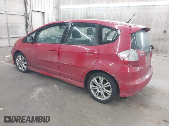 2009 Honda Fit Sport with VIN JHMGE88499S050322, listed as a IAAI auction lot 41781879 with 1 mi miles. Bid and sale history available at carsss.com. Image 3.