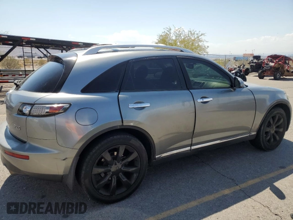 2006 Infiniti FX35 with VIN JNRAS08UX6X105618, listed as a Copart auction lot 70904684 with 189,901 mi miles and Clean Title. Bid and sale history available at carsss.com. Image 3.