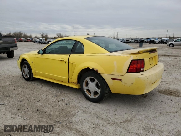2002 Ford Mustang Standard with VIN 1FAFP40442F219968, listed as a Copart auction lot 50402125 with 222,895 mi miles and Clean Title. Bid and sale history available at carsss.com. Image 2.
