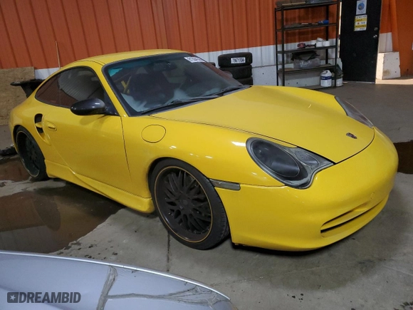 2002 Porsche 911 Carrera with VIN WP0AA29922S620855, listed as a Copart auction lot 81304144 with 0 mi miles and Salvage Title. Bid and sale history available at carsss.com. Image 4.