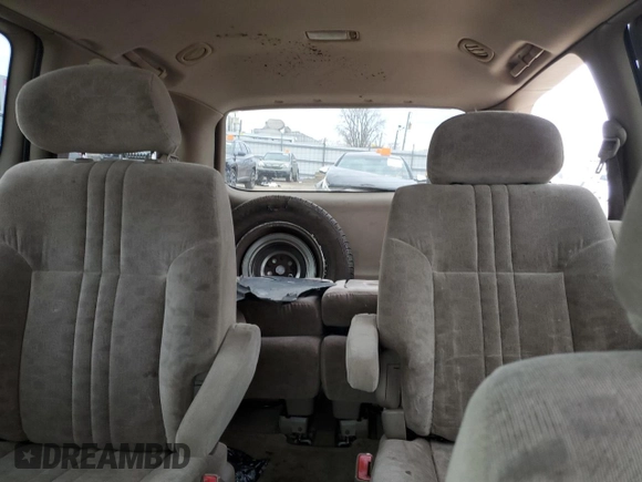 2001 Toyota Sienna LE with VIN 4T3ZF13C01U380455, listed as a Copart auction lot 82256374 with 0 mi miles and Non Repairable. Bid and sale history available at carsss.com. Image 10.