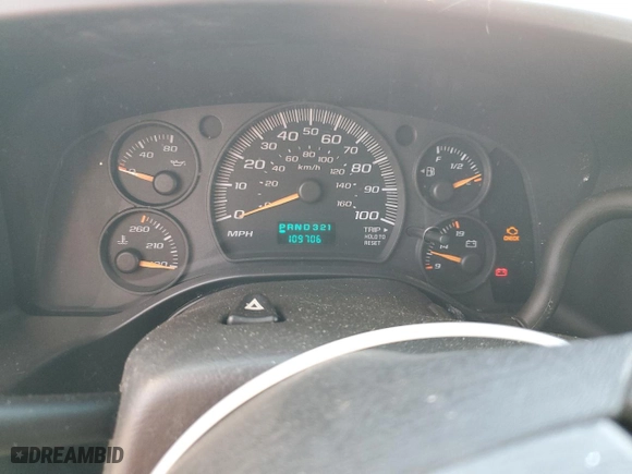 2003 GMC Savana Cargo Van YF7 Upfitter with VIN 1GDFH15T231157079, listed as a Copart auction lot 43487605 with 109,706 mi miles and Non Repairable. Bid and sale history available at carsss.com. Image 9.