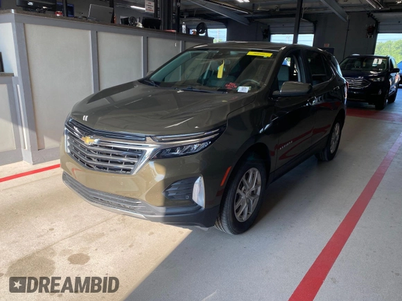 2023 Chevrolet Equinox LT with VIN 3GNAXTEG7PL220313, listed as a IAAI auction lot 42788987 with 16,367 mi miles and . Bid and sale history available at DreamBid. Image 6.