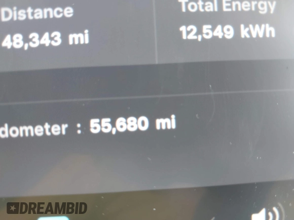 2022 Tesla Model Y Long Range z VIN 7SAYGDEE6NF419332, wystawiony jako IAAI lot #42020974 z przebiegiem 55 680 mil mil oraz . Historia ofert i sprzedaży dostępna na DreamBid. Obrazek 15.