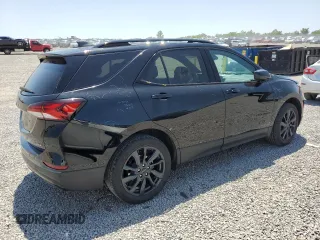 2023 Chevrolet Equinox RS with VIN 3GNAXMEG6PL141852, listed as a Copart auction lot 57646895 with 45,017 mi miles and Salvage title. Bid and sale history available at DreamBid. Image 3.