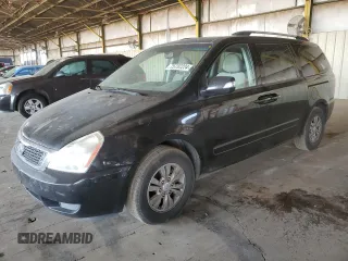 2012 Kia Sedona LX with VIN KNDMG4C76C6422370, listed as a Copart auction lot 75737224 with 282,233 mi miles and Clean Title. Bid and sale history available at carsss.com. Image 1.