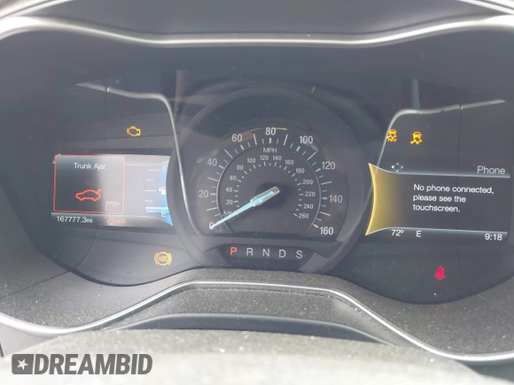 2016 Ford Fusion SE with VIN 3FA6P0HD8GR274155, listed as a IAAI auction lot 42423557 with 167,777 mi miles and . Bid and sale history available at DreamBid. Image 7.