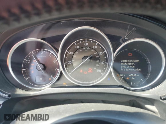 2021 Mazda CX-9 Touring with VIN JM3TCACY5M0527069, listed as a Copart auction lot 43014655 with 66,989 mi miles and Salvage title. Bid and sale history available at DreamBid. Image 9.