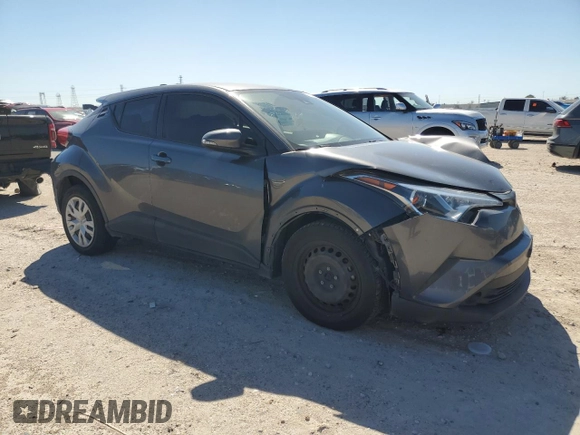 2019 Toyota C-HR XLE with VIN JTNKHMBX8K1051600, listed as a Copart auction lot 47449615 with 82,309 mi miles and Salvage Title. Bid and sale history available at DreamBid. Image 4.