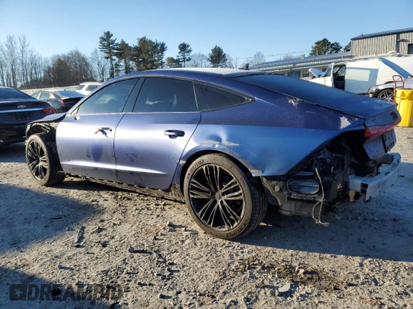 2019 Audi A7 Premium Plus with VIN WAUR2AF24KN029018, listed as a Copart auction lot 88984995 with 74,708 mi miles and Salvage Title. Bid and sale history available at carsss.com. Image 2.