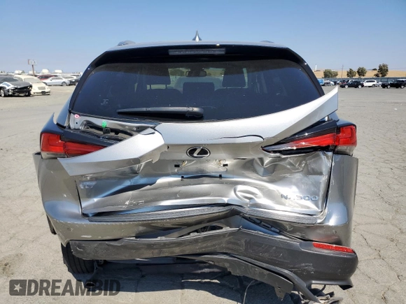 2019 Lexus NX 300 with VIN JTJBARBZ3K2216743, listed as a Copart auction lot 64816845 with 7,809 mi miles and Salvage title. Bid and sale history available at DreamBid. Image 6.