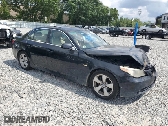 2005 BMW 5 Series 530i с VIN WBANA73585B814800, выставлен на аукционе Copart как лот 64536185 с пробегом 240 255 миль миль и Чистый • Clean title. История ставок и продаж доступна на DreamBid. Изображение 4.